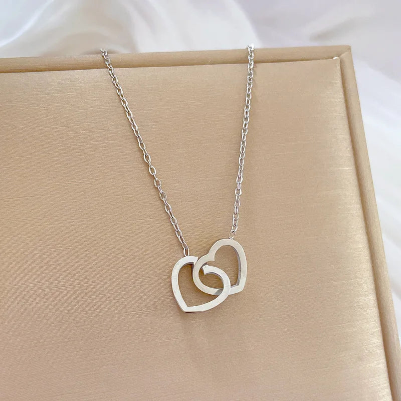 Tangled Hearts Necklace