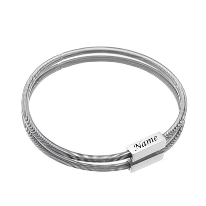 Personalized Love Block Bracelet