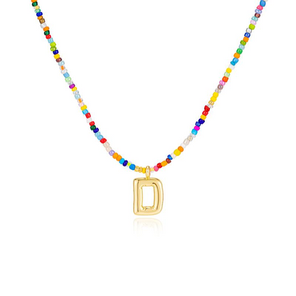 Colorful Letter Necklace